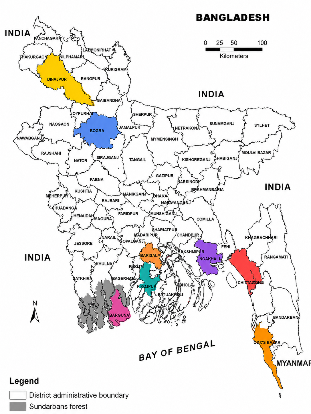 Orizon International Geographic Reach Map